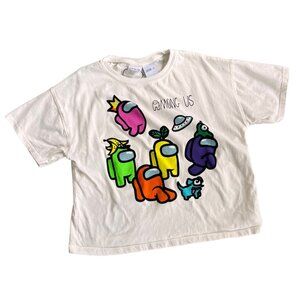 Zara Among Us Graphic Crop Top 164